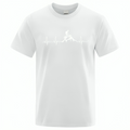 Martin™ mountain bike heartbeat men's t-shirt - hip hop style