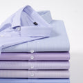 High stretch slim fit dress shirt