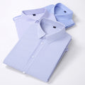 High stretch slim fit dress shirt