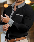 Long sleeve summer shirt with pocket