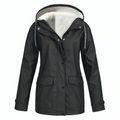 Varanda® Women Velvet Outdoor Jacket Windproof