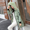 Winter Women's Parka: Long, Casual, Fur Hooded, Thick Warm Jacket