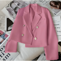 Varanda® Short Women Blazers Long Sleeve Lady Office Blazer