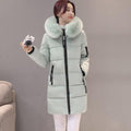 Winter Women's Parka: Long, Casual, Fur Hooded, Thick Warm Jacket