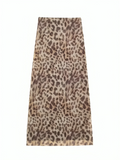 Varanda® Leopard Mesh Strapless & Backless Women Tops