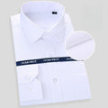 High stretch slim fit dress shirt