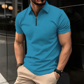 Martin™ solid color 2024 summer polo shirt