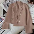 Varanda® Short Women Blazers Long Sleeve Lady Office Blazer