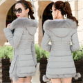 Varanda® Winter Women Jacket Fur Collar Hooded Thick Warm