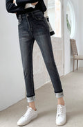 Winter Warmth: High Waist Skinny Velvet Jeans for Women