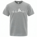 Martin™ mountain bike heartbeat men's t-shirt - hip hop style