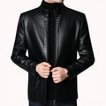 Varanda® Men Leather Suit Jacket Men Slim Fit blazer Coat