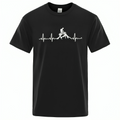 Martin™ mountain bike heartbeat men's t-shirt - hip hop style