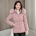 Varanda® High-Quality Warm Cotton Coat Ladies Overcoat Hooded