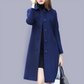 Varanda® British Style Women Long Coat Winters Long Sleeve