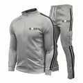 Martin™ Men's Long-sleeved Tracksuit, Gym Jogging Suit