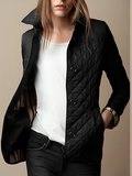 Varanda® Quilted Coat Winter Jacket Women Turn-down Collar Jackets