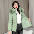 Varanda® High-Quality Warm Cotton Coat Ladies Overcoat Hooded