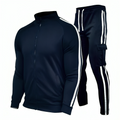 Martin™ Men's Long-sleeved Tracksuit, Gym Jogging Suit