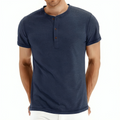 Martin™ cotton quality slim fit henry neck t-shirt