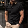 Martin™ comfortable printed summer polo t-shirt