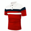 Martin™ large size turn down collar polo shirt