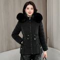 Varanda® High-Quality Warm Cotton Coat Ladies Overcoat Hooded