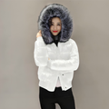 Varanda® Women Fur Jacket With Hooded Coat