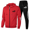 Martin™ men's new fashion tracksuit autumn vest and sweat pants set