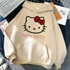 Varanda® Kitty Print Hoodies for Women Tops Sweatshirt