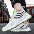 2024 New Mesh Sneakers: White Running Platform Shoes, Comfortable for Outdoor Sports