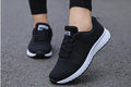 2024 Women's Fashion Sneakers: Breathable Mesh, White Vulcanized Shoes – Casual and Stylish