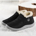 2024 New Waterproof Snow Boots for Women: Zipper Ankle Boots, Winter-Ready