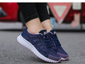 2024 Women's Fashion Sneakers: Breathable Mesh, White Vulcanized Shoes – Casual and Stylish