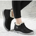 2024 New Waterproof Snow Boots for Women: Zipper Ankle Boots, Winter-Ready