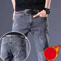 New Winter Fashion: Velvet Stretch for Men, High Quality, Sizes 27-38