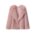 Fluffy Faux Fur Coat: Casual, Warm, Winter Fashion for Ladies