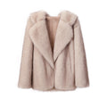 Fluffy Faux Fur Coat: Casual, Warm, Winter Fashion for Ladies