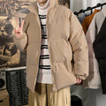 Winter Parka Jacket: Men's Thicken Warm Coat, Fashionable Streetwear