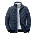 Men's Fashion Jacket: Solid, Casual, Thickened, Cold-Proof, Loose Fit