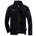 New Men's Casual Cotton Military Jacket: High-Quality, Loose Fashion Trend