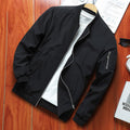 2024 Men's Outdoor Casual Jacket: Slim-Fit, Solid Color, High-Quality Design