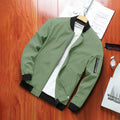 2024 Men's Outdoor Casual Jacket: Slim-Fit, Solid Color, High-Quality Design