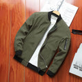 2024 Men's Outdoor Casual Jacket: Slim-Fit, Solid Color, High-Quality Design