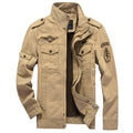 New Men's Casual Cotton Military Jacket: High-Quality, Loose Fashion Trend