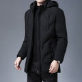 Top-Quality Hooded long Winter Jacket: New Brand, Casual Fashion