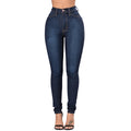 2024 High Waist Skinny Jeans: Casual, Slim Fit for Office Use