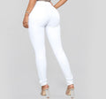 2024 High Waist Skinny Jeans: Casual, Slim Fit for Office Use