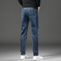 Men Winter Fleece-Lined Velvet Jeans