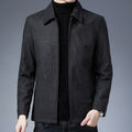 2024 Autumn/Winter Men's Fashion Coat: Casual, Lapel, High Quality